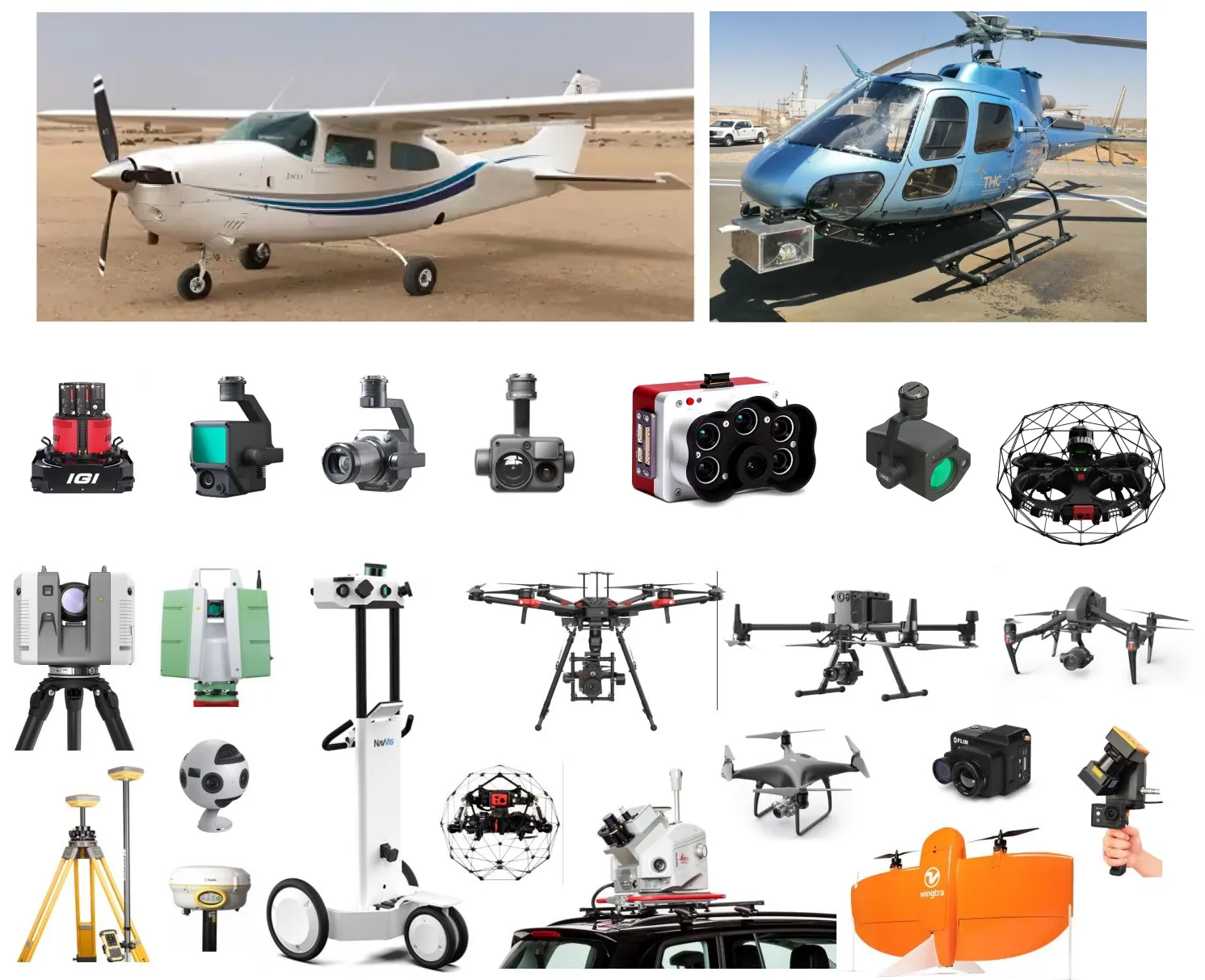In-Kingdom
                            Aerial Data
                            Acquisition Fleet